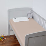 Panda 100% Bamboo Cot Bed Fitted Sheets, 2 Pack in White - Image 9
