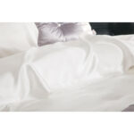 Belledorm 100% Mulberry Silk Ivory Fitted Sheet in 3 Sizes - Image 4