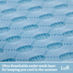 Luff Prestige Bamboo Memory Foam Mattress Topper in 4 Sizes - Image 3