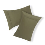 Panda Signature+ Bamboo Lyocell 320 Thread Count Bedding Set in 4 Sizes, Green - Image 3