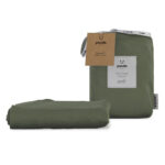 Panda Signature+ Bamboo Lyocell 320 Thread Count Bedding Set in 4 Sizes, Green - Image 5