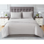 Kirkland Signature 680 Thread Count 6 Piece Duvet Set in Grey, Double - Image 2