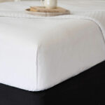 Belledorm 1200 Thread Count Cotton White Fitted Sheet in 3 Sizes