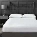 Belledorm 1200 Thread Count Cotton White Fitted Sheet in 3 Sizes - Image 2