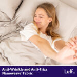 Luff SilverLining™ 1000 Thread Count 100% Organic Bamboo Duvet Set Light Grey in 4 Sizes - Image 4