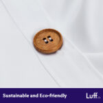 Luff SilverLining™ 1000 Thread Count 100% Organic Bamboo Duvet Set White in 4 Sizes - Image 2