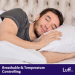 Luff SilverLining™ 1000 Thread Count 100% Organic Bamboo Duvet Set White in 4 Sizes - Image 5