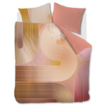Bedding House Dutch Design Curves Coral Duvet Set in 3 Sizes - Image 2