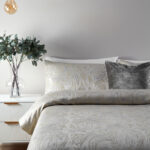 Paoletti Marble Oyster Duvet Cover Set, in 3 Sizes - Image 3