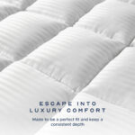 Snuggledown Hotel Collection Luxurious Extra Deep Mattress Topper, in 2 Sizes - Image 4