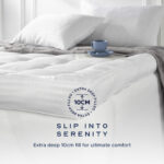 Snuggledown Hotel Collection Luxurious Extra Deep Mattress Topper, in 2 Sizes - Image 5