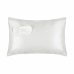 Cocoonzzz 100% Mulberry Silk Pillowcase & Eyemask Set, Pink Leopard - Image 13