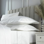 Belledorm 1200 Thread Count Cotton White Oxford Pillowcase Pair