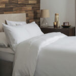 Belledorm Brushed Cotton White Bedding Bundle, in 4 Sizes - Image 2