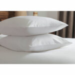 Belledorm Brushed Cotton White Bedding Bundle, in 4 Sizes - Image 3