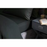 Belledorm Brushed Cotton Charcoal Bedding Bundle, in 4 Sizes - Image 3