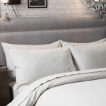 Belledorm Brushed Cotton Light Grey Bedding Bundle, in 4 Sizes - Image 3
