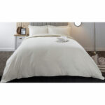Belledorm Brushed Cotton Cream Bedding Bundle, in 4 Sizes - Image 3