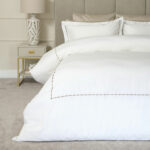 Belledorm Vivaan 300 Thread Count Cotton Sateen Duvet Cover Set, in 4 Sizes - Image 2