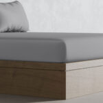 Panda 100% Bamboo Fitted Sheet in 5 Colours - Image 4
