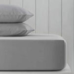 Hotel Signature 300 Thread Count Fitted Sheets 2 Pack, White, Super King - Image 6