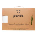 Panda Memory Foam Pillow with Bamboo Cover - Image 4