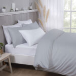 Purity Home 400 Thread Count Cotton Duvet Cover Set, in 3 Colours - Image 4