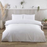 Purity Home 400 Thread Count Cotton Duvet Cover Set, in 3 Colours - Image 5