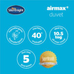 Silentnight Airmax 10.5 Tog Duvet in 4 Sizes - Image 3