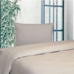 Portuguese Flannel Cotton 3 Piece Single Duvet Set, White - Image 11
