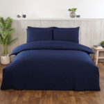 Cotton Exchange Manchester 200 Thread Count Percale Duvet Cover Set, in 3 Colours - Image 2