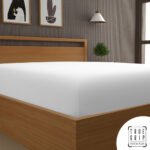 Purity Home 400 Thread Count Cotton Fitted Sheet in 3 Colours - Image 2