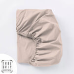 Purity Home 400 Thread Count Cotton Fitted Sheet in 3 Colours - Image 5
