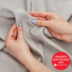 Luff 700 Thread Count 100% Organic Bamboo Deep Fitted Grey Sheet in 4 Sizes - Image 2