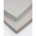 Sanderson 300 Thread Count Cotton Deep Fitted Sheet 2 Pack, Single in White - Image 5
