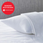Luff 100% 700 Thread Count Organic Bamboo Pillowcases 2 Pack Dark Grey - Image 6