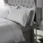 Belledorm Bamboo Cotton Blend Pillowcase Pair, White - Image 2