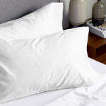 Purity Home 400 Thread Count Cotton Pillowcase Pair, White