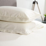 Belledorm 600 Thread Count Cotton Pillowcase Pair, Taupe - Image 6