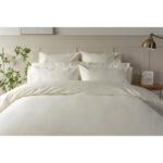 Belledorm 600 Thread Count Cotton Pillowcase Pair, Taupe - Image 11