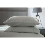 Belledorm 600 Thread Count Cotton Pillowcase Pair, Taupe - Image 12