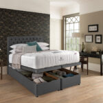 Pocket Spring Bed Company Pemberley Mattress & Grey Full Ottoman Divan in 3 Sizes - Image 6
