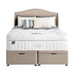 Silentnight Geltex 4000 Pocket Boxtop Mattress & Sandstone Full Ottoman Divan in 3 Sizes - Image 3