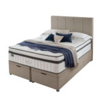 Silentnight Geltex Ultraflex 3000 Mattress & Full Ottoman Divan in Sandstone, 2 Firmness Ratings in 3 Sizes - Image 4