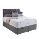 Pocket Spring Bed Company Mulberry Mattress & Sterling Grey Full Ottoman Divan in 3 Sizes - Image 4