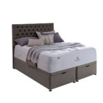 Pocket Spring Bed Company Mulberry Mattress & Pebble Grey Full Ottoman Divan in 3 Sizes - Image 4