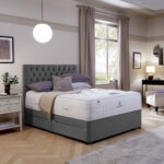 Pocket Spring Bed Company Mulberry Mattress & Sterling Grey 4 Drawer Divan in 3 Sizes - Image 2
