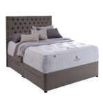 Pocket Spring Bed Company Mulberry Mattress & Pebble Grey 4 Drawer Divan in 3 Sizes - Image 4