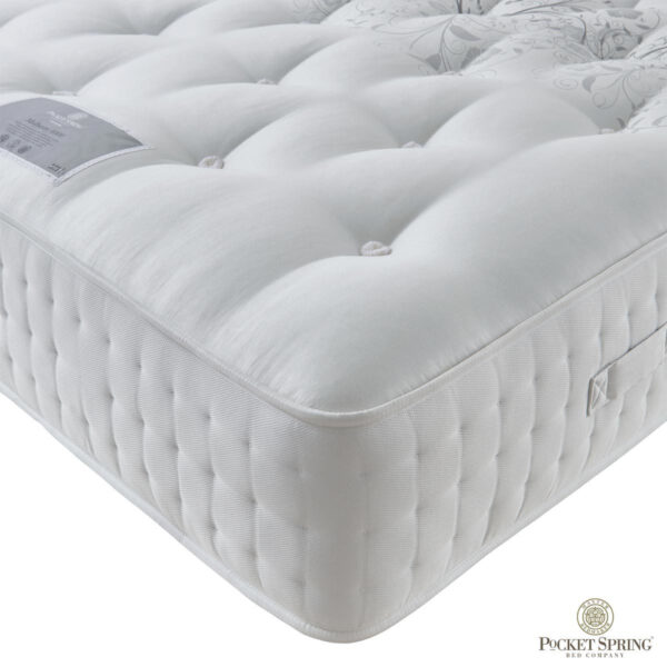 Pocket Spring Bed Company Mulberry Natural 4000 Pocket Mattress in 3 Sizes