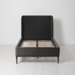 Swyft Bed 02 Charcoal Grey Velvet Bed Frame in 3 Sizes - Image 4